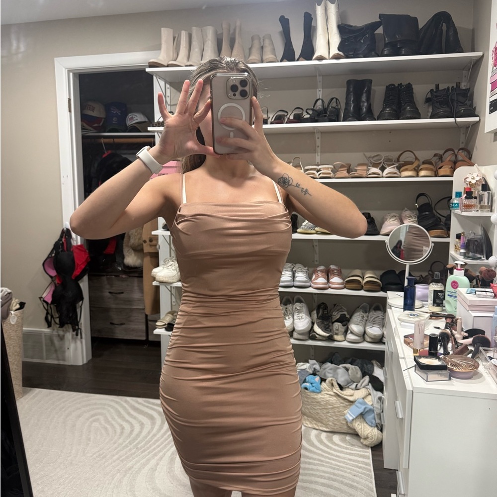 Windsor nude Bodycon Dress